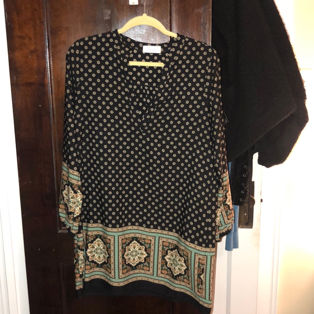 Boho straight dress